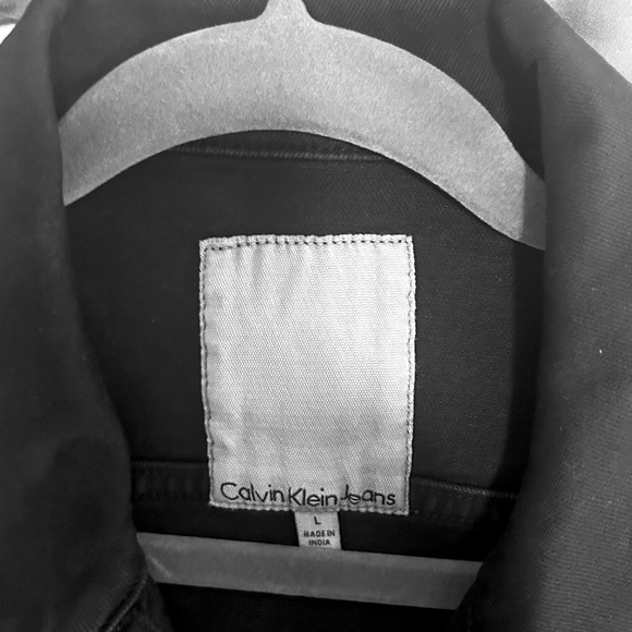 Calvin Klein Jeans - Men's Jacket - Black EUC Large - Picture 4 of 11